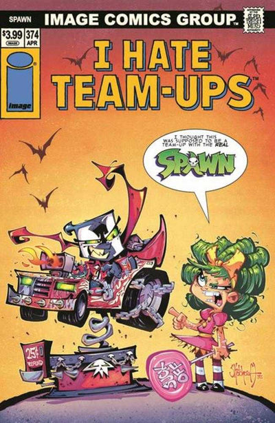 Spawn #374 Cover C Rob Duenas I Hate Fairyland Team Up Variant