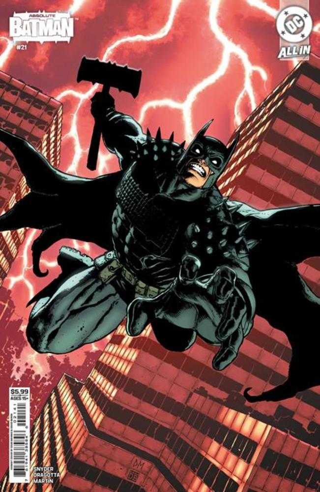 Absolute Batman #21 Cover a Nick Dragotta Two Face