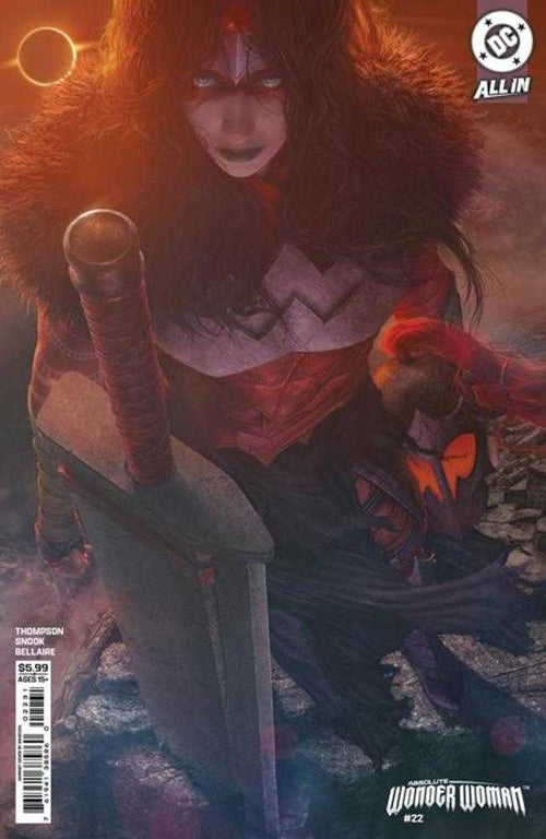 Absolute Wonder Woman #22 Cover C Rahzzah Card Stock Variant
