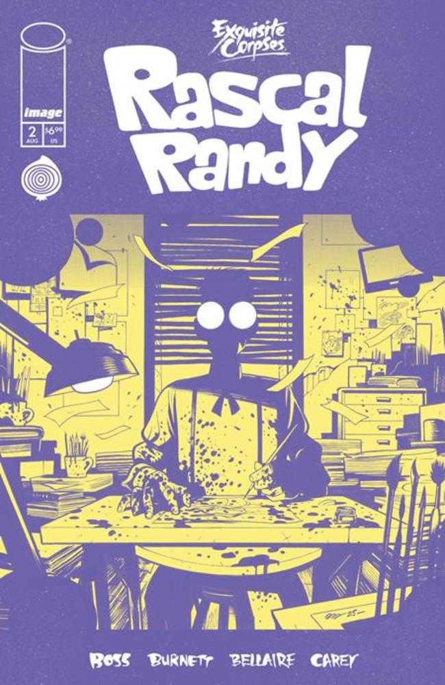 Exquisite Corpses Rascal Randy #2 (Of 5) Cover C Dylan Burnett Polybagged With Collectible Card Variant (Mature)