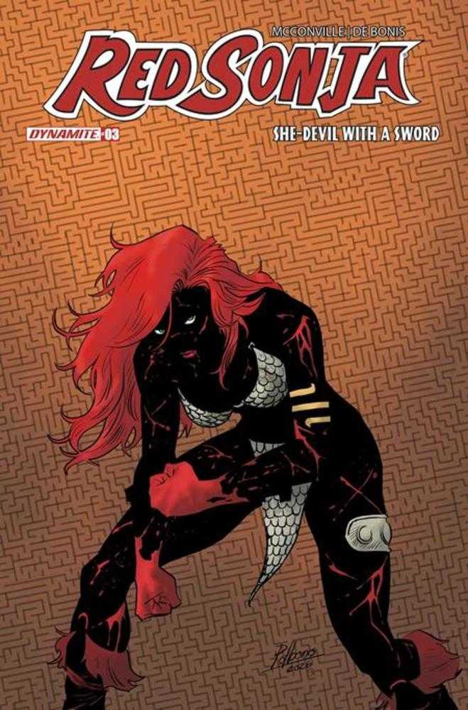 Red Sonja She Devil With A Sword #3 Cover M Pablo De Bonis Absolute Homage Variant