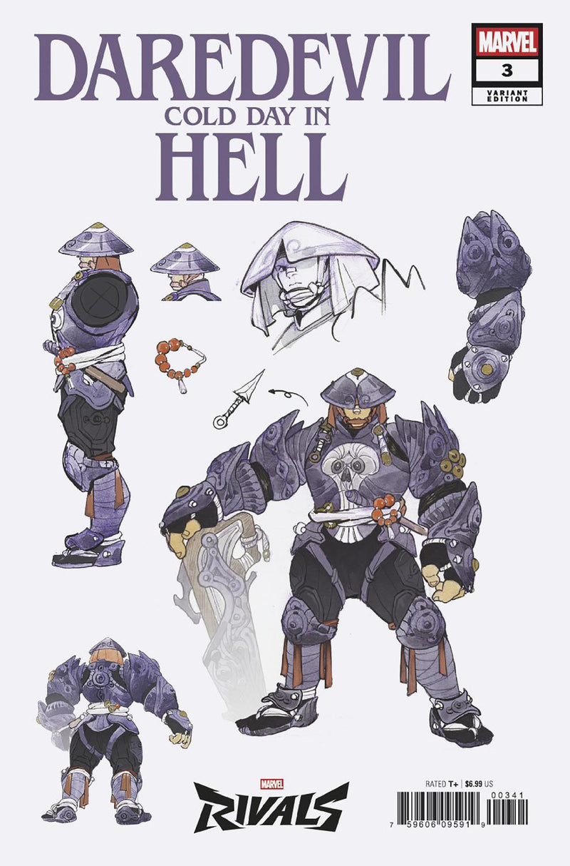Daredevil: Cold Day In Hell #3 Peach Momoko Marvel Rivals Variant