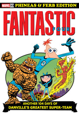 Fantastic Four #33 Dan Povenmire Phineas And Ferb Variant [Doom]