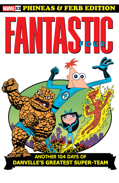 Fantastic Four #33 Dan Povenmire Phineas And Ferb Variant [Doom]