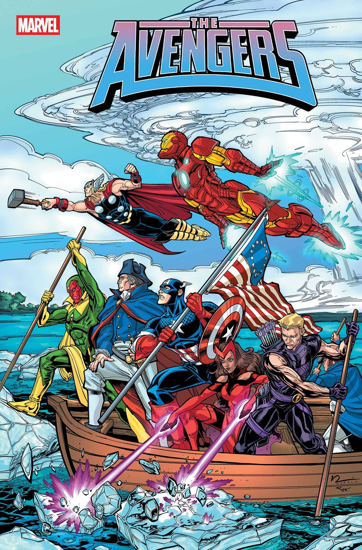 Avengers #33 Chad Hardin 250 Th Homage Variant