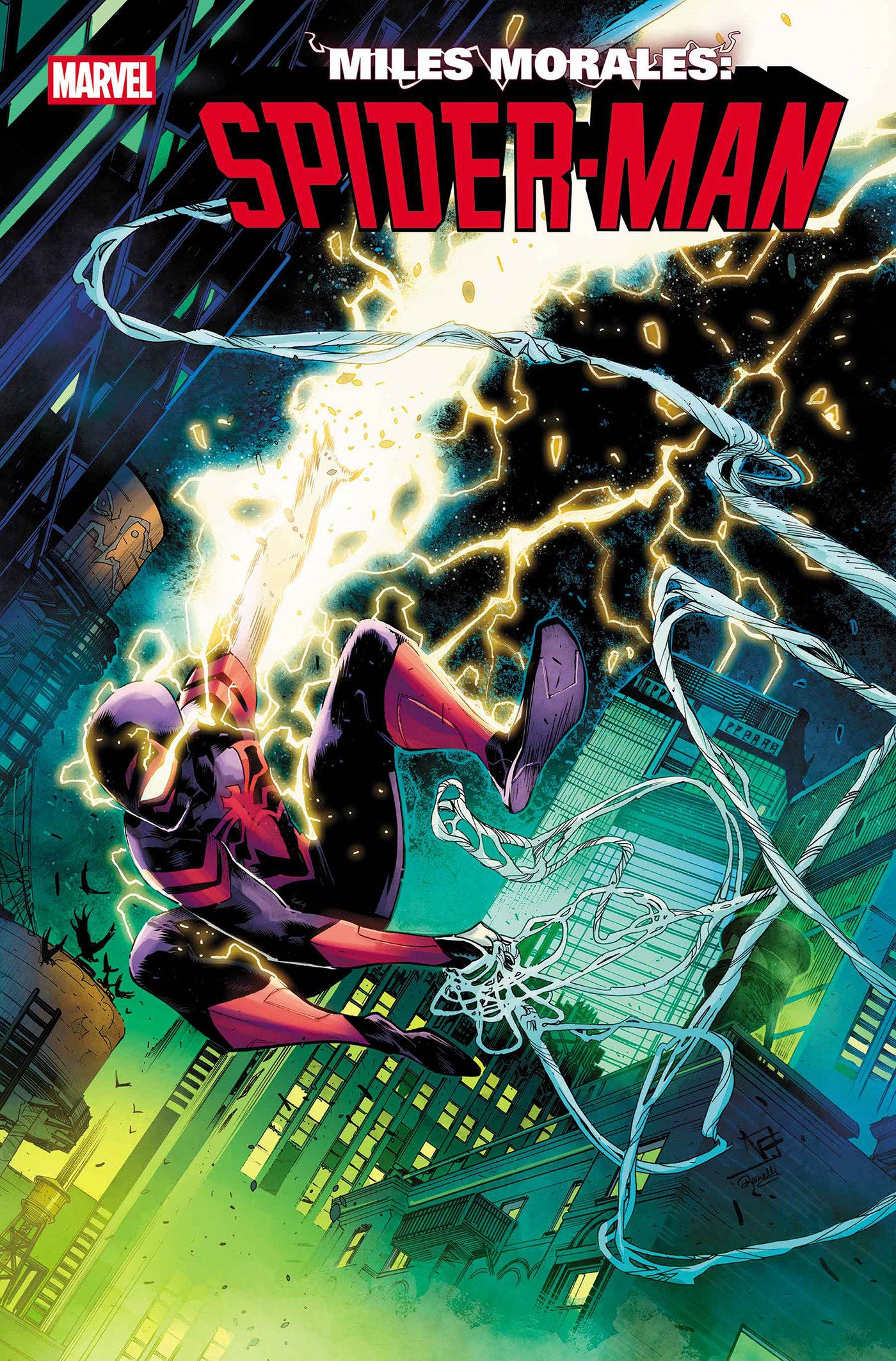 Miles Morales: Spider-Man #37 Cover art by Peach Momoko