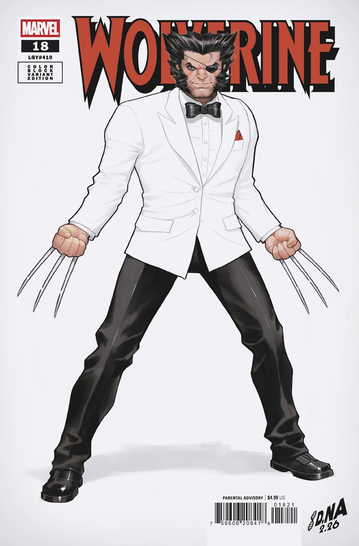 Wolverine #18 David Nakayama Color Block White Variant | Stuff