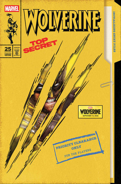 Wolverine #25 Jock Marvel Games Variant