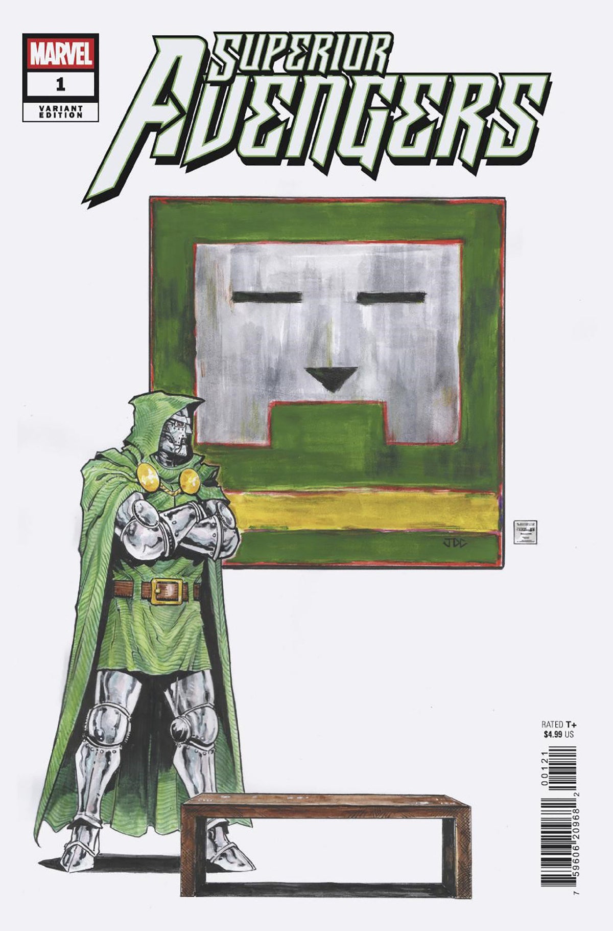 Superior Avengers #1 Joshua Cassara Gallery Variant [Doom]