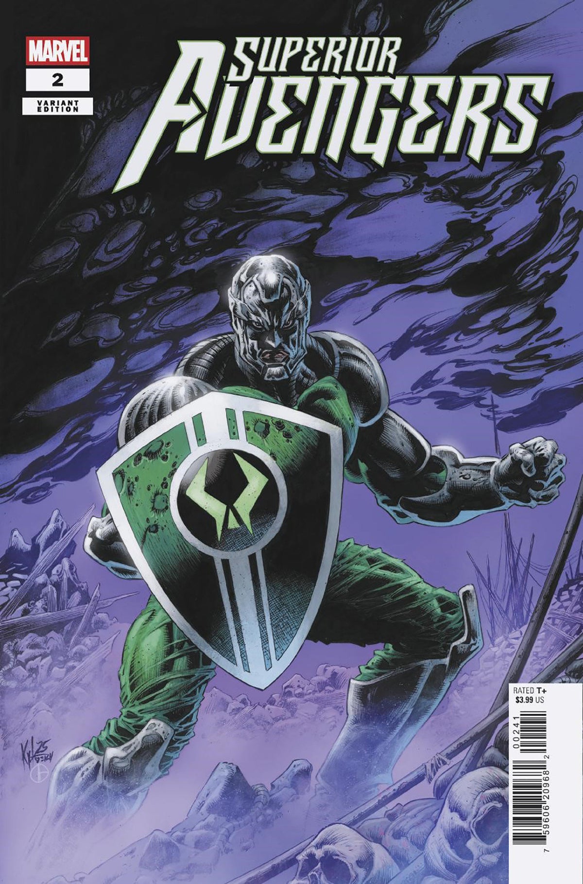 Superior Avengers #3 Kyle Hotz Variant [Doom]