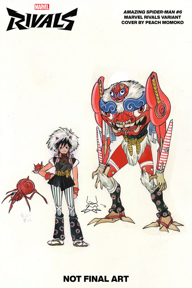 Amazing Spider-Man #6 Peach Momoko Marvel Rivals Variant
