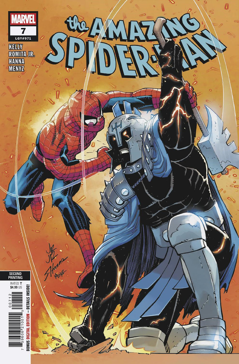 Amazing Spider-Man #7 John Romita Jr. 2 Nd Printing Variant