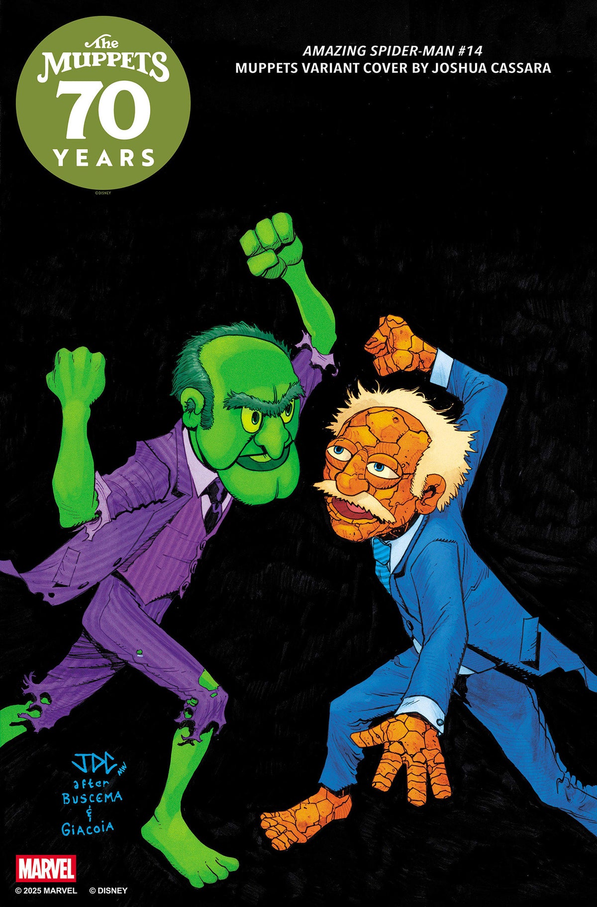 Amazing Spider Man #14 Joshua Cassara Muppets Variant