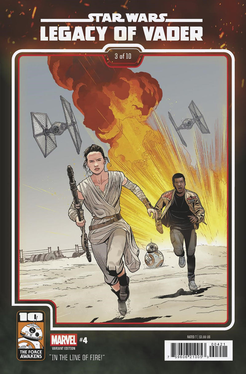 Star Wars: Legacy Of Vader #4 Chris Sprouse Force Awakens 10 Th Anniversary Variant