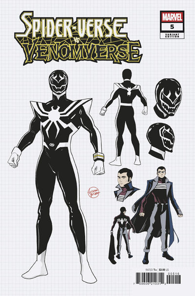 Spider-Verse vs. Venomverse #5 Luciano Vecchio Design Variant