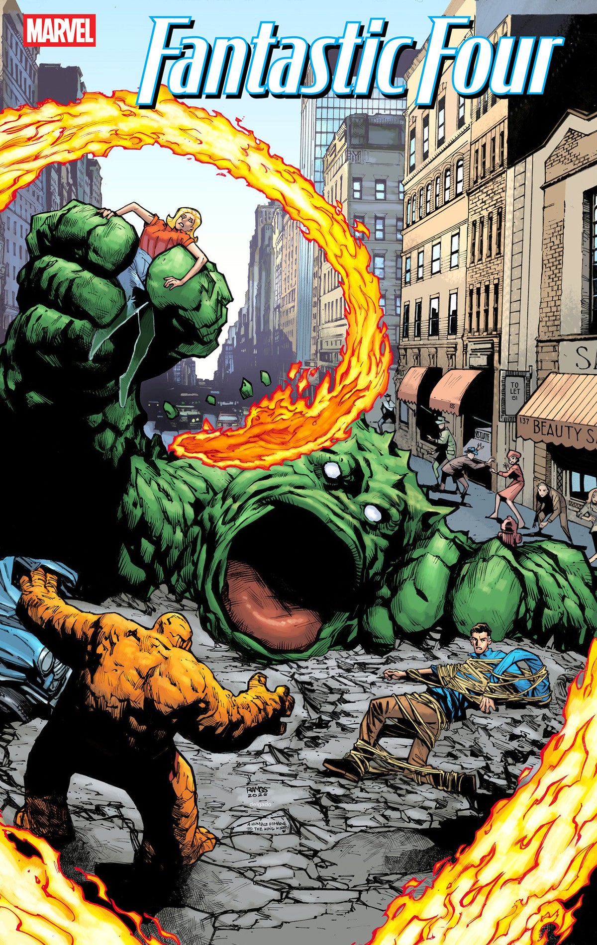 Fantastic Four #15 Humberto Ramos Homage Variant