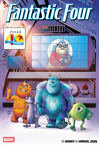 Fantastic Four #16 Greg Land Pixar 40Th Variant