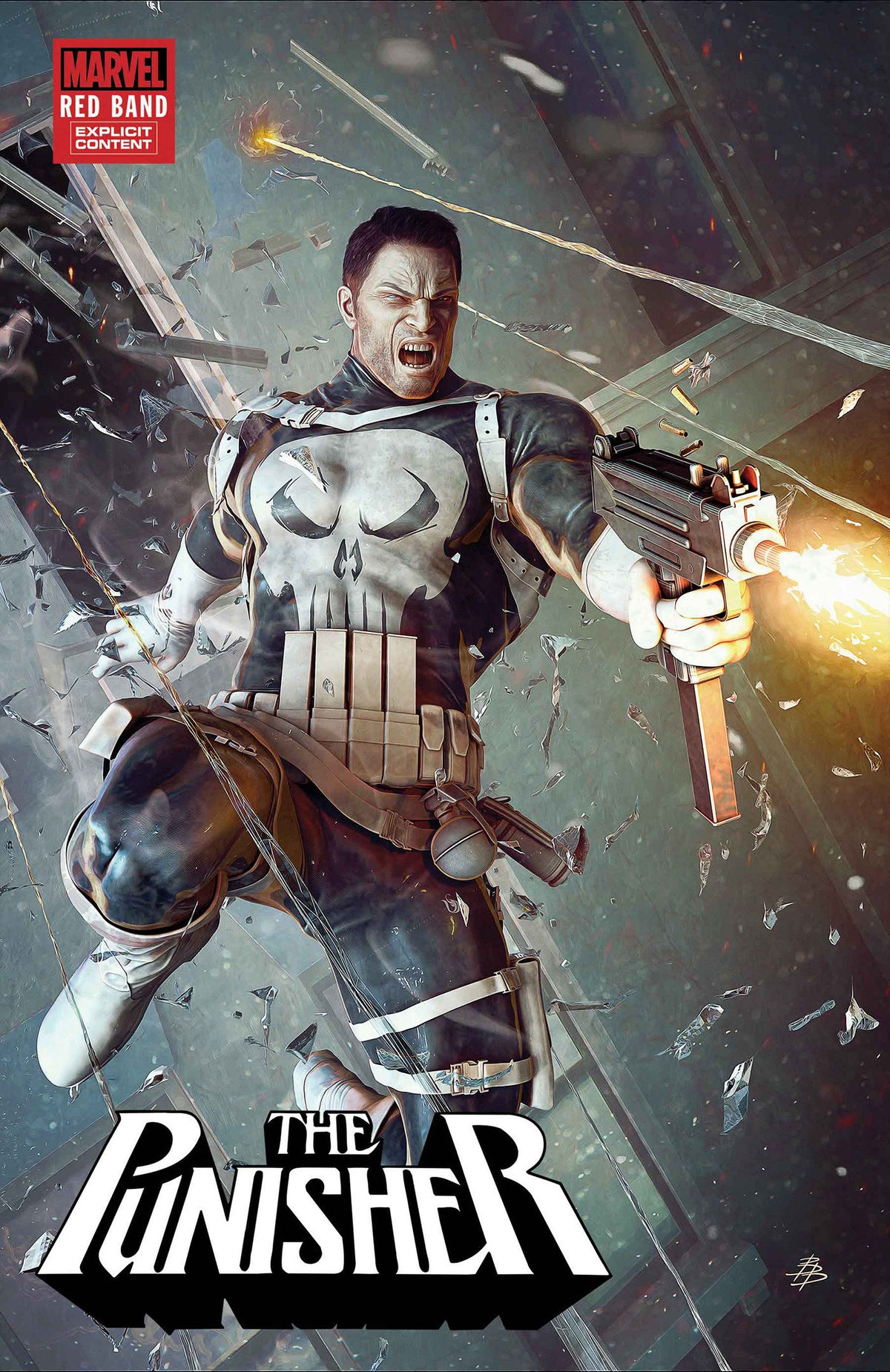 Punisher: Red Band #4 Bjorn Barends Variant [Polybagged]