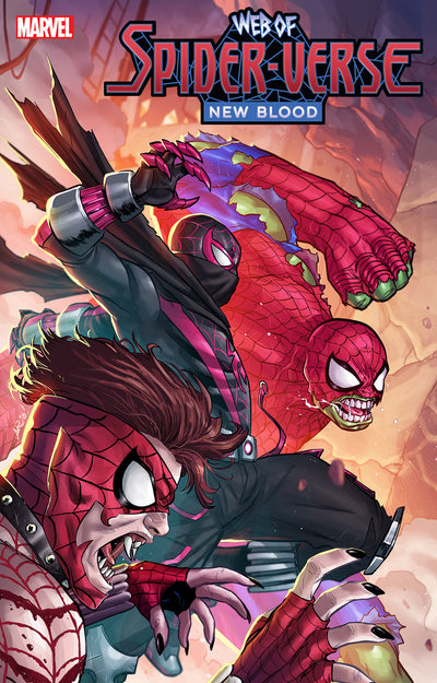 Web Of Spider Verse: New Blood #1 Ario Anindito Connecting Variant