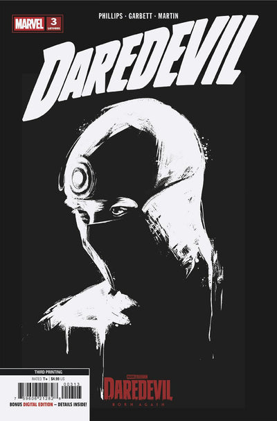 Daredevil #3 Marvel Television 3Rd Printing Variant