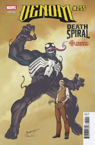 Venom #255 Mark Bagley Classified Target Variant [Ds]
