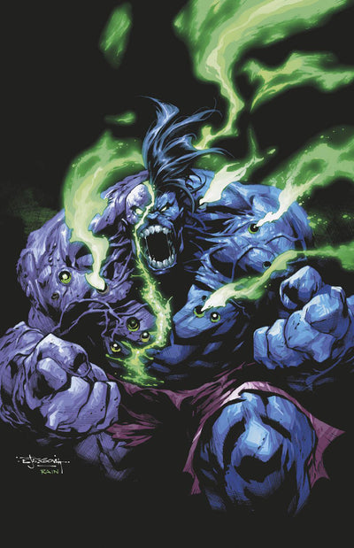 Infernal Hulk #1 Stephen Segovia Ratio Virgin 2 Nd Printing Variant