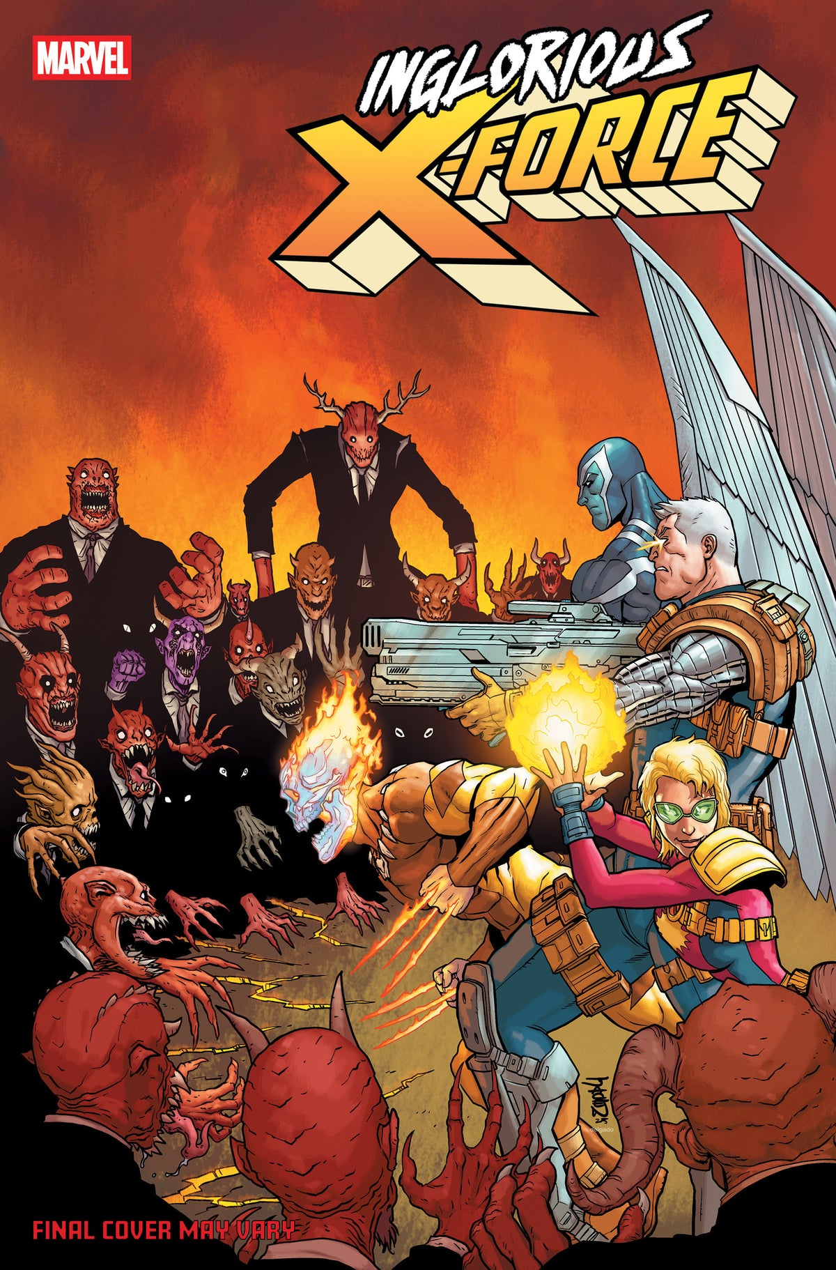 Inglorious X Force #2 Jacen Burrows Variant