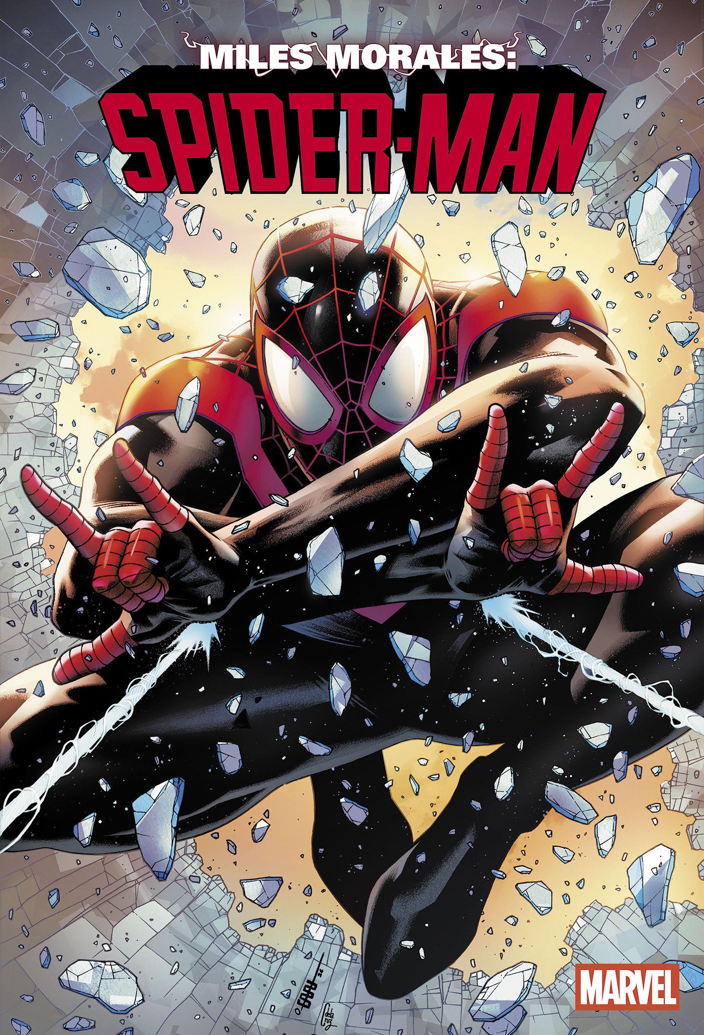 Miles Morales #37 桃桃子エクスクルーシブ表紙 アメコミリーフ Miles Morales: Spider-Man #37 Cover art by Peach Momoko