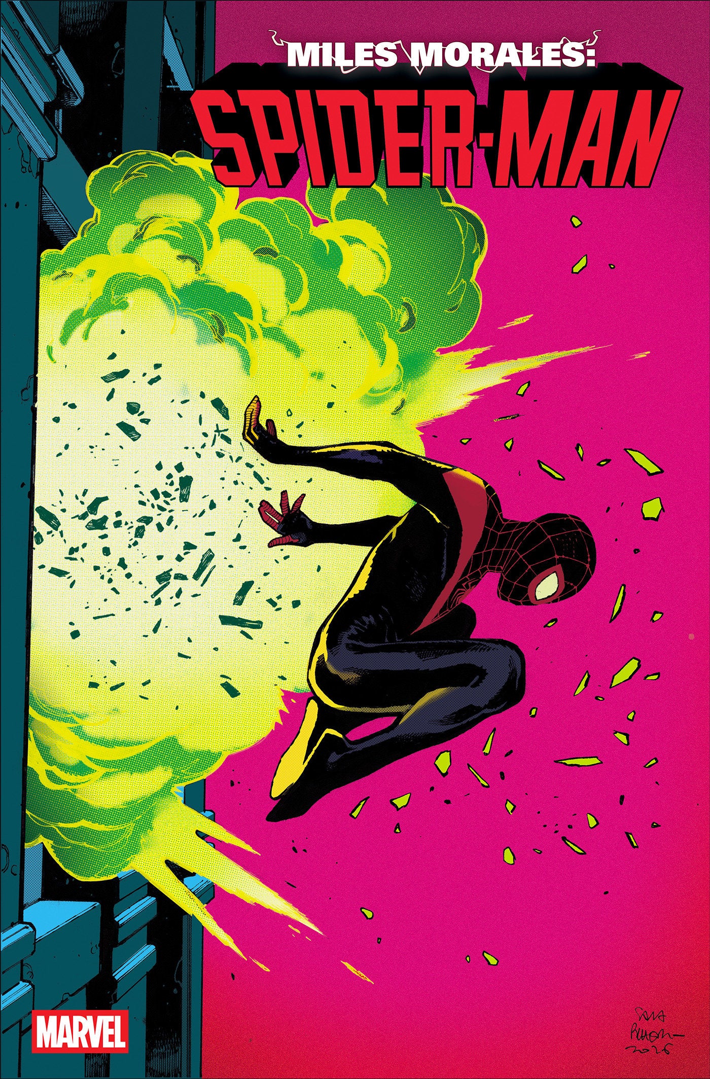 Miles Morales: Spider-Man #37 Cover art by Peach Momoko