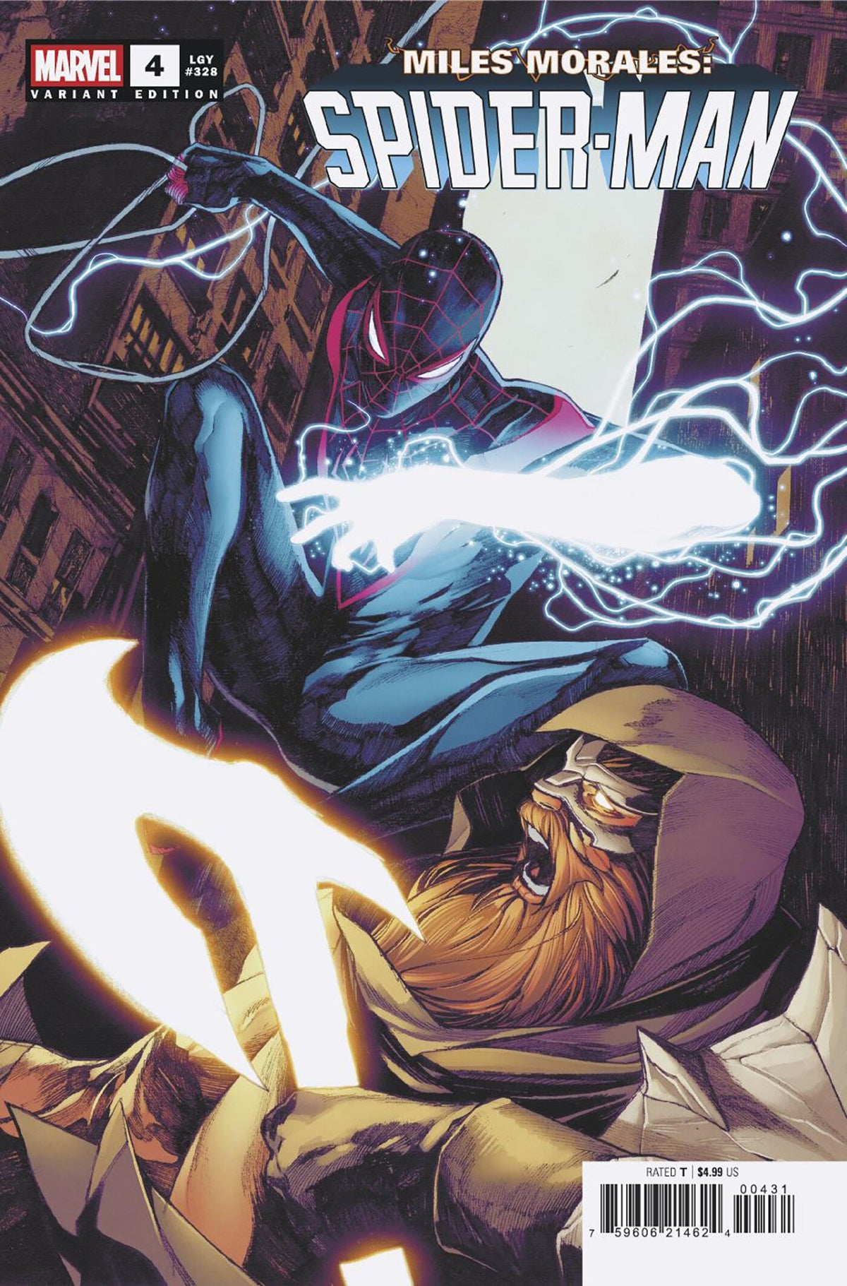 Miles Morales: Spider-Man #4 Alessandro Cappuccio Variant