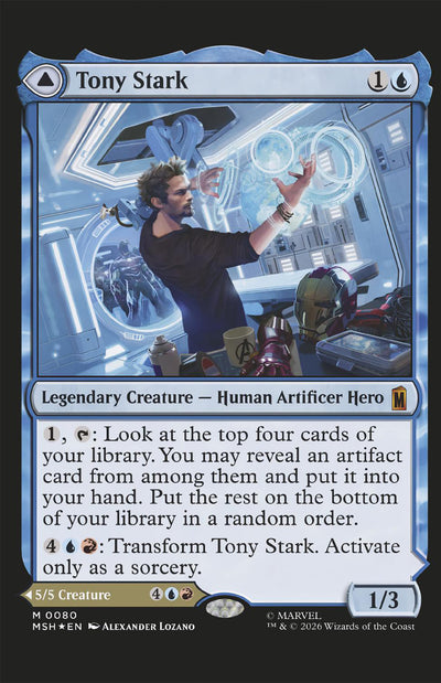 Civil War: Unmasked #2 Classified Artist Magic: The Gathering Variant