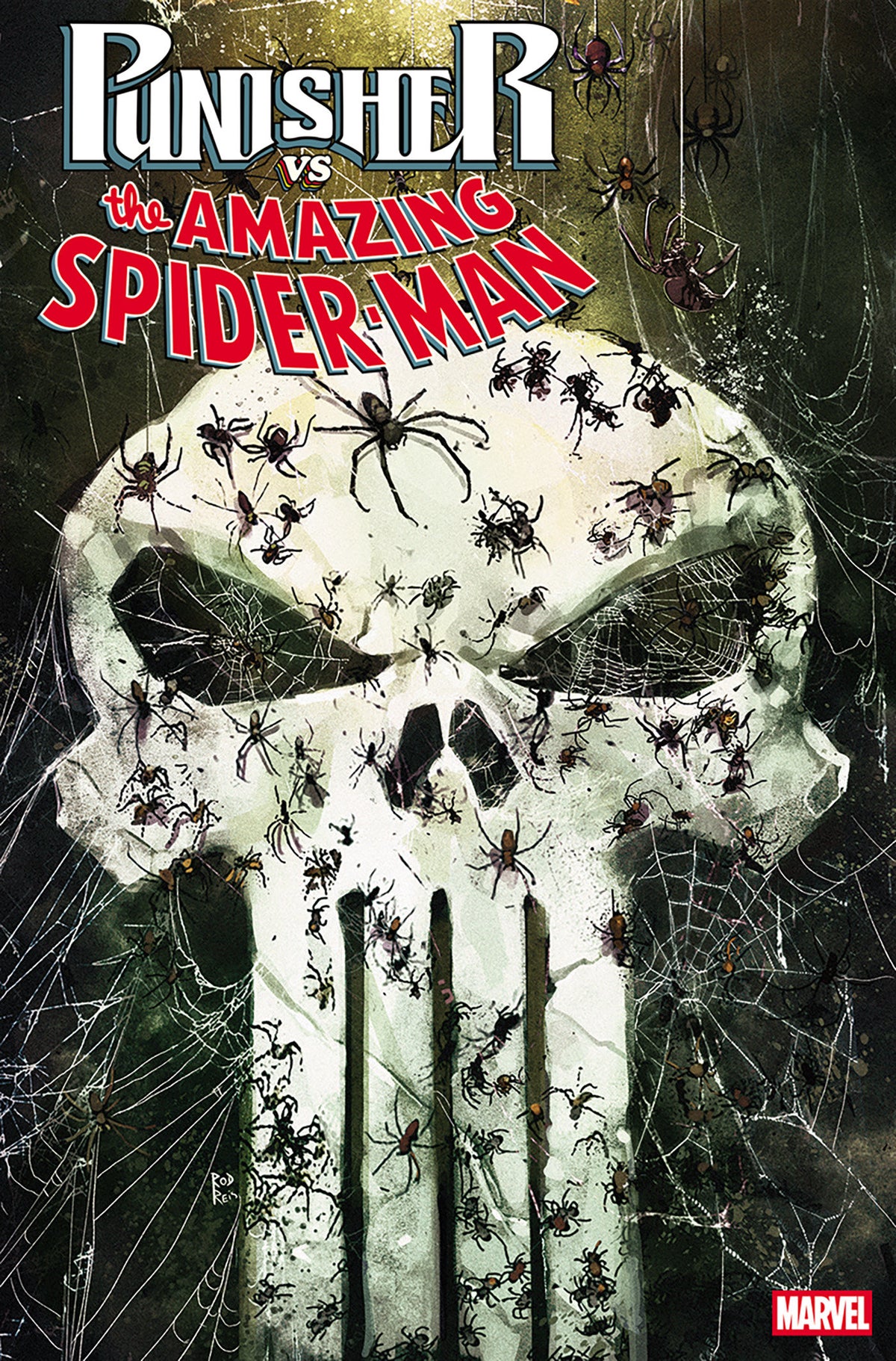 Punisher Vs. Spider-Man #2 Rod Reis Variant