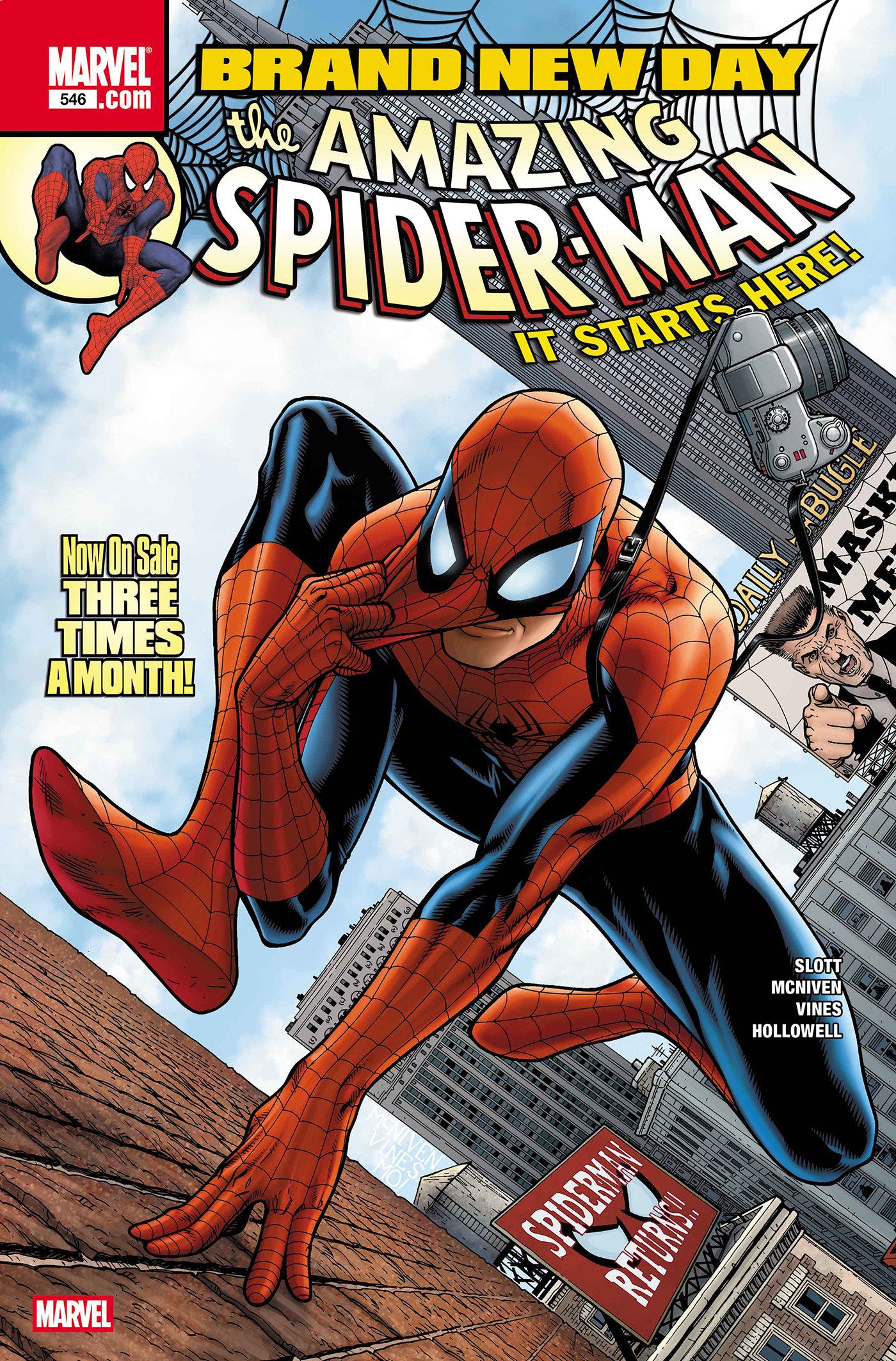 Amazing Spider-Man #546 Facsimile Edition Foil Variant | Stuff