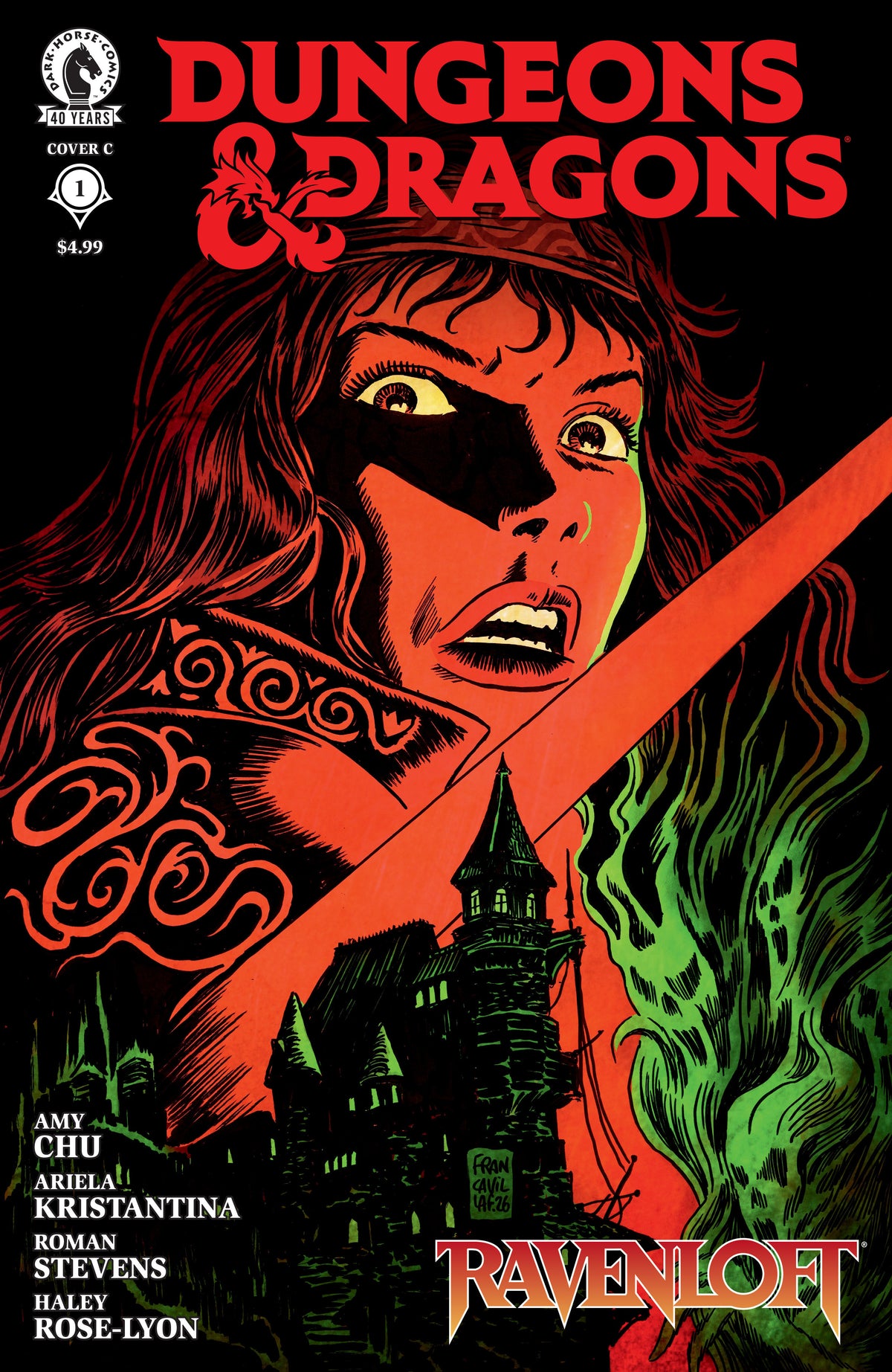 Dungeons & Dragons: Ravenloft #1 (Cvr C) (Francesco Francavilla)