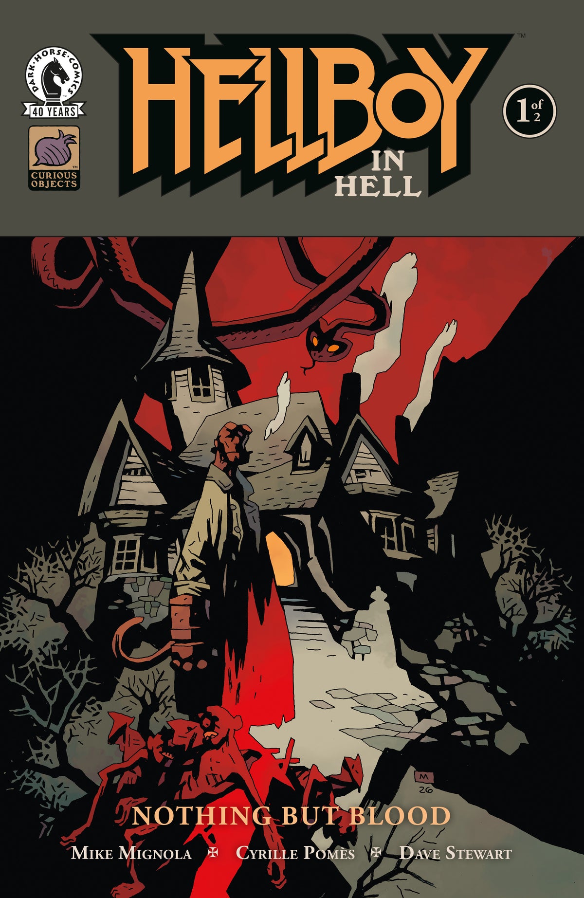Hellboy in Hell: Nothing But Blood #1 (Cvr B) (Mike Mignola)