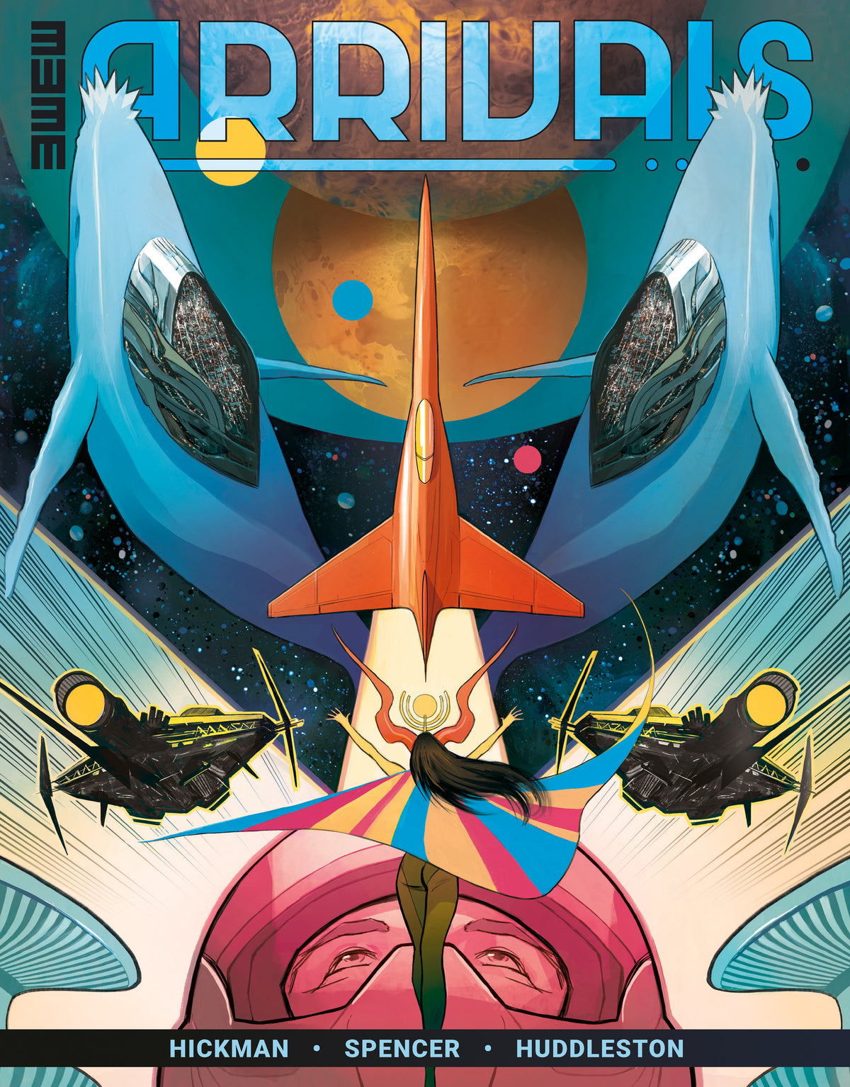Arrivals #1 (Cover A) (3W3m) (Mike Huddleston)