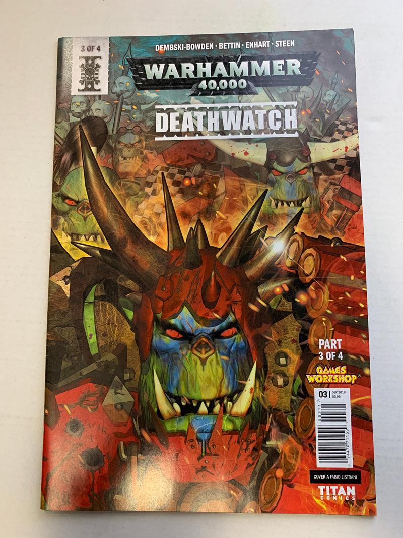 Warhammer 40000 Deathwatch #3 (Of 4) Cover A Nakayama