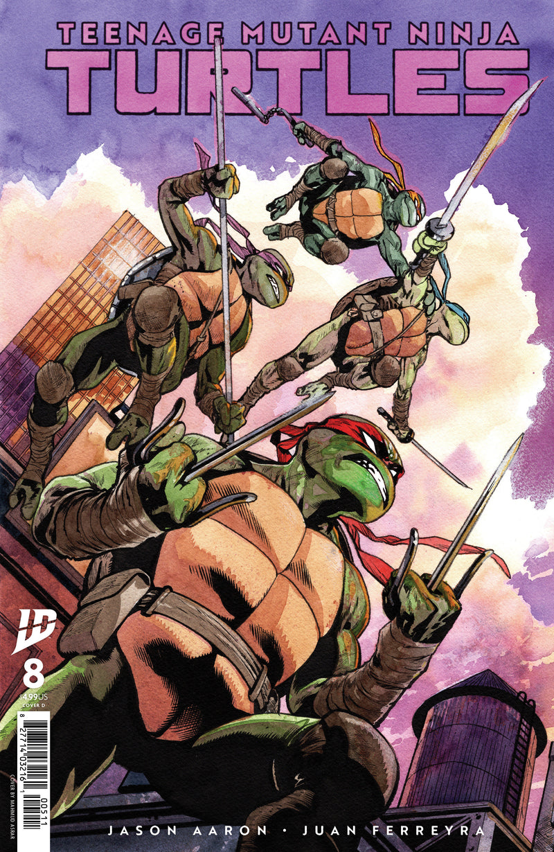 Teenage Mutant Ninja Turtles #8 Variant D (Asrar)