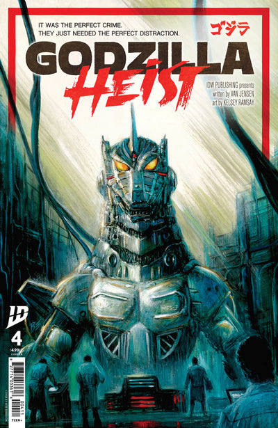Godzilla: Heist #4 Cover A (Eggleton)