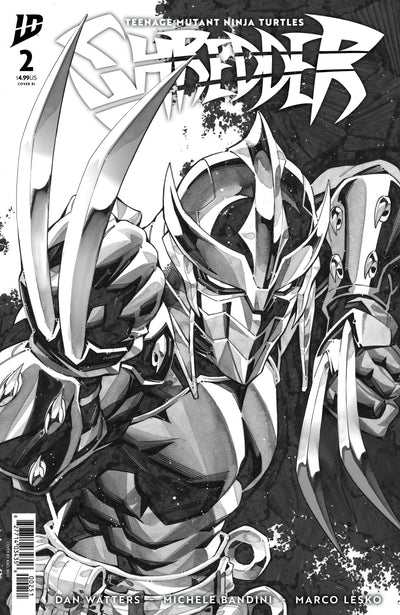 Teenage Mutant Ninja Turtles: Shredder #2 Variant Ri (25) (Ngu Black & White)