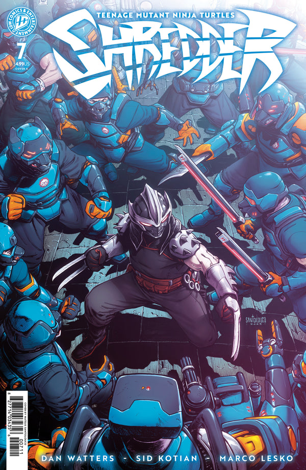 Teenage Mutant Ninja Turtles: Shredder #7 Cover A (Santolouco)
