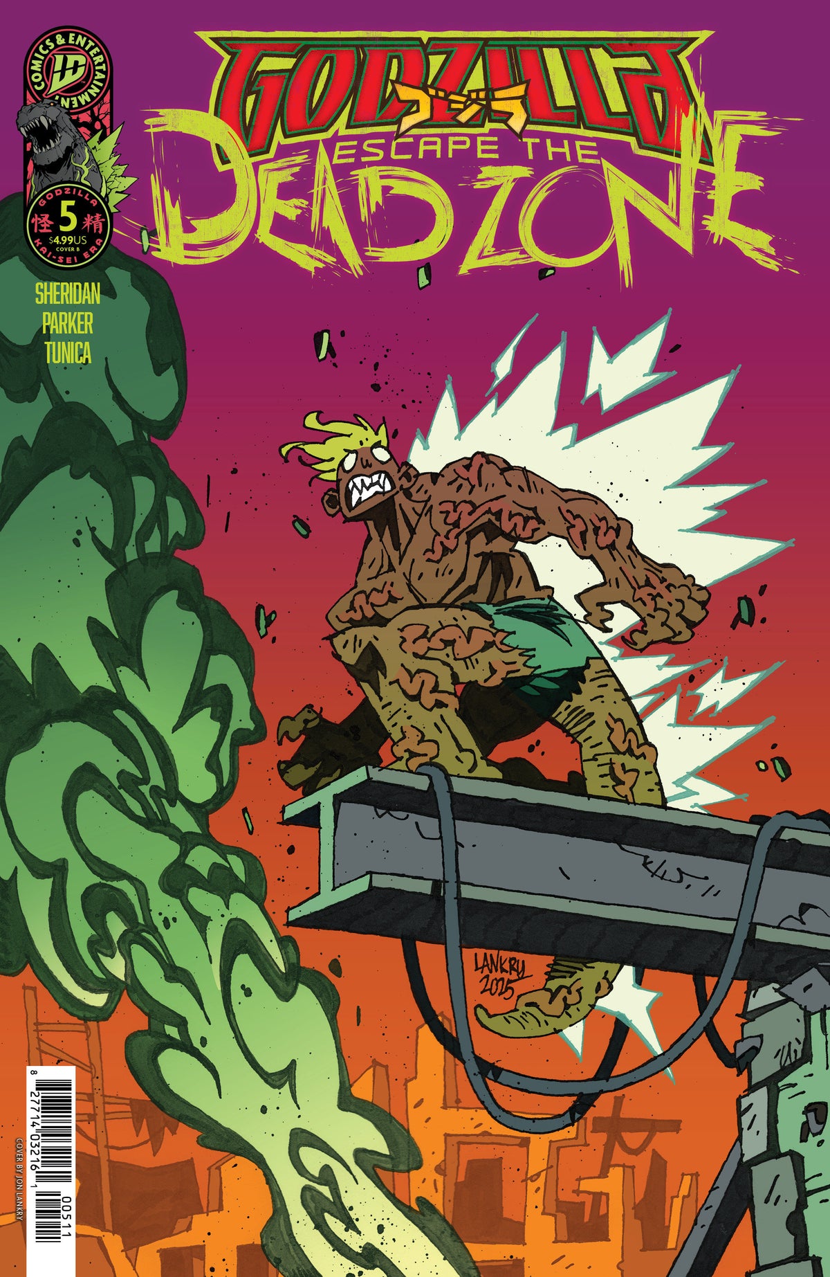 Godzilla: Escape The Deadzone [Kai Sei Era] #5 Variant B (Lankry)