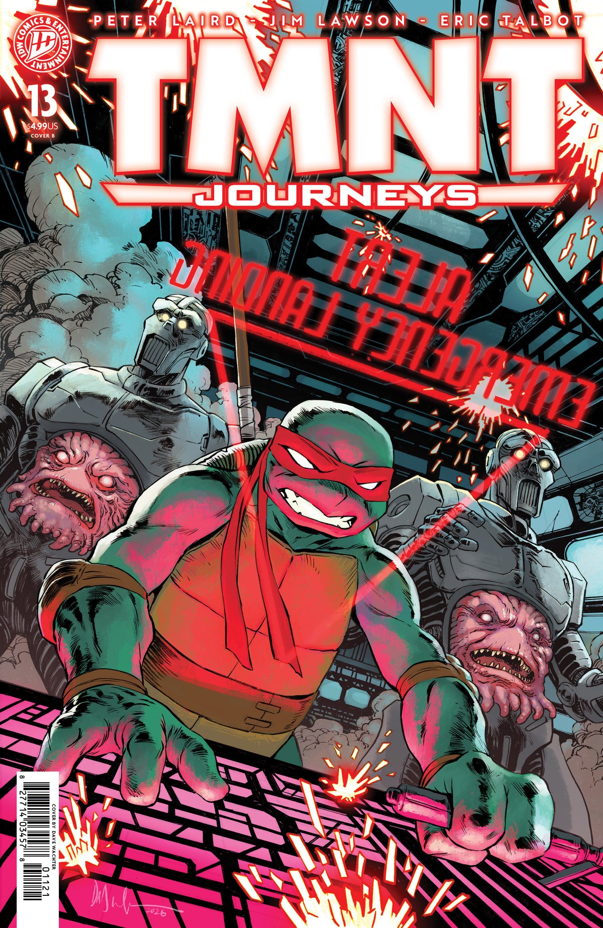 Tmnt: Journeys #13 Variant B (Wachter)