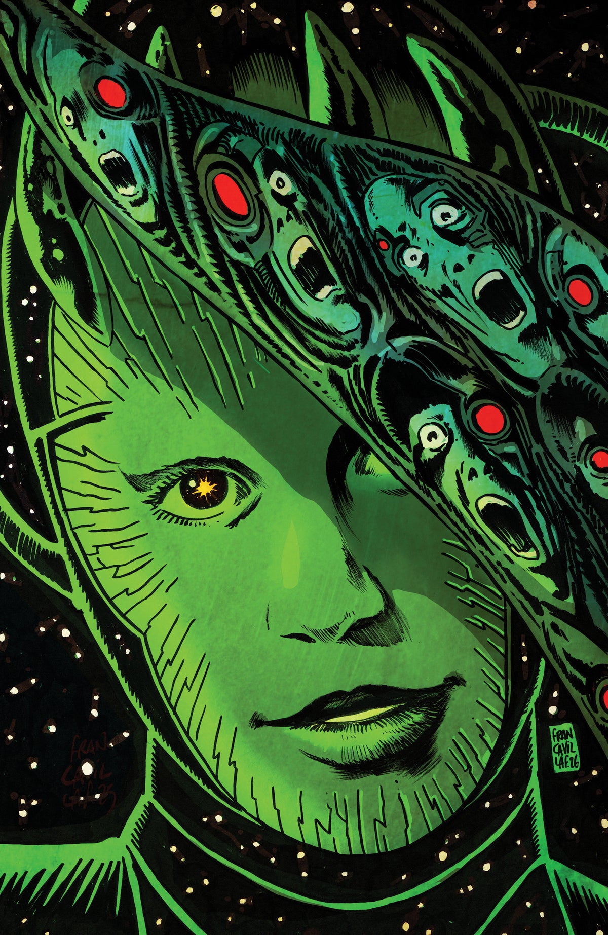 Star Trek: The Last Starship #8 Variant Ri (15) (Francavilla Full Art)