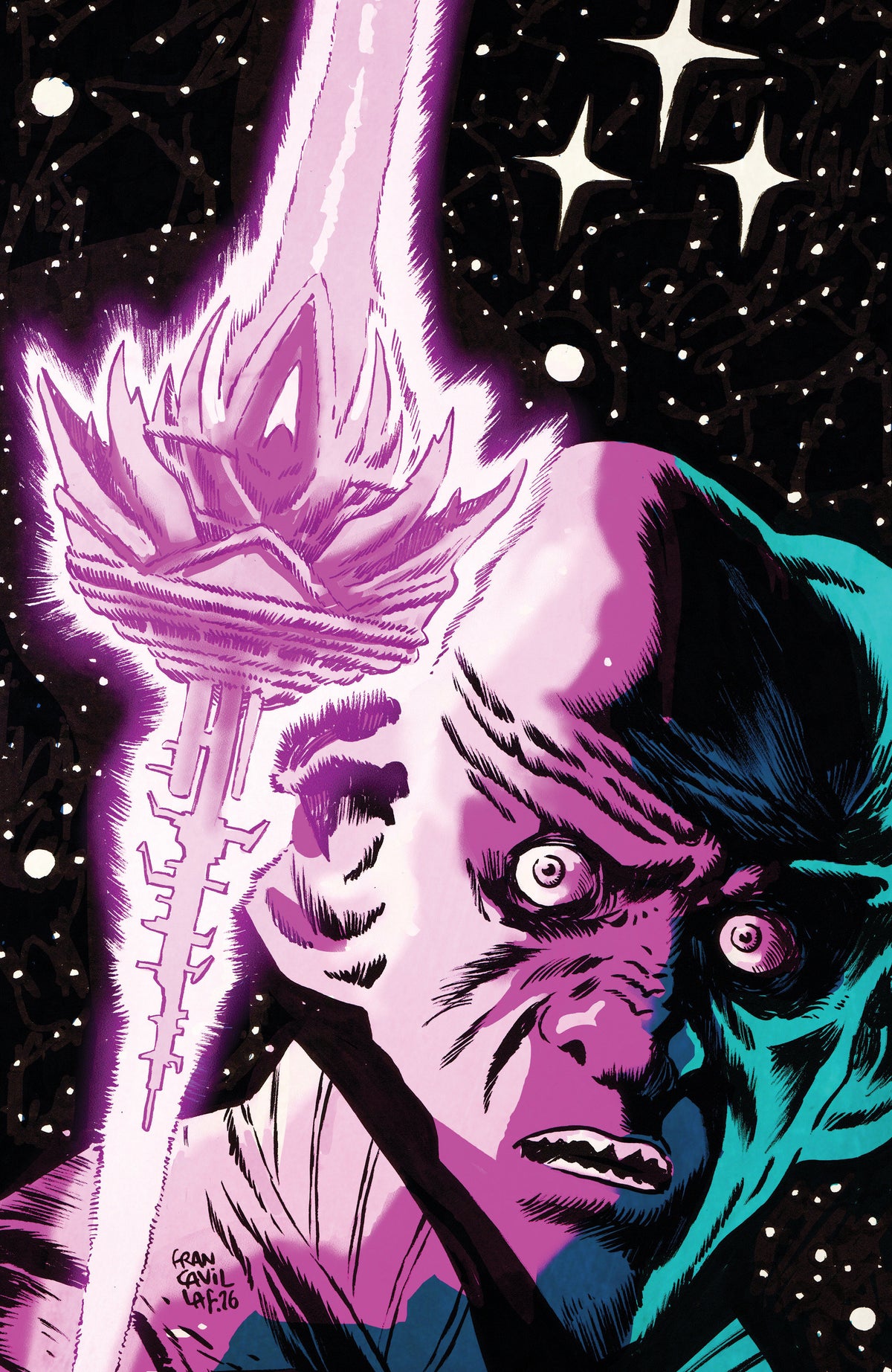 Star Trek: The Last Starship #11 Variant RI (10) (Francavilla Full Art)