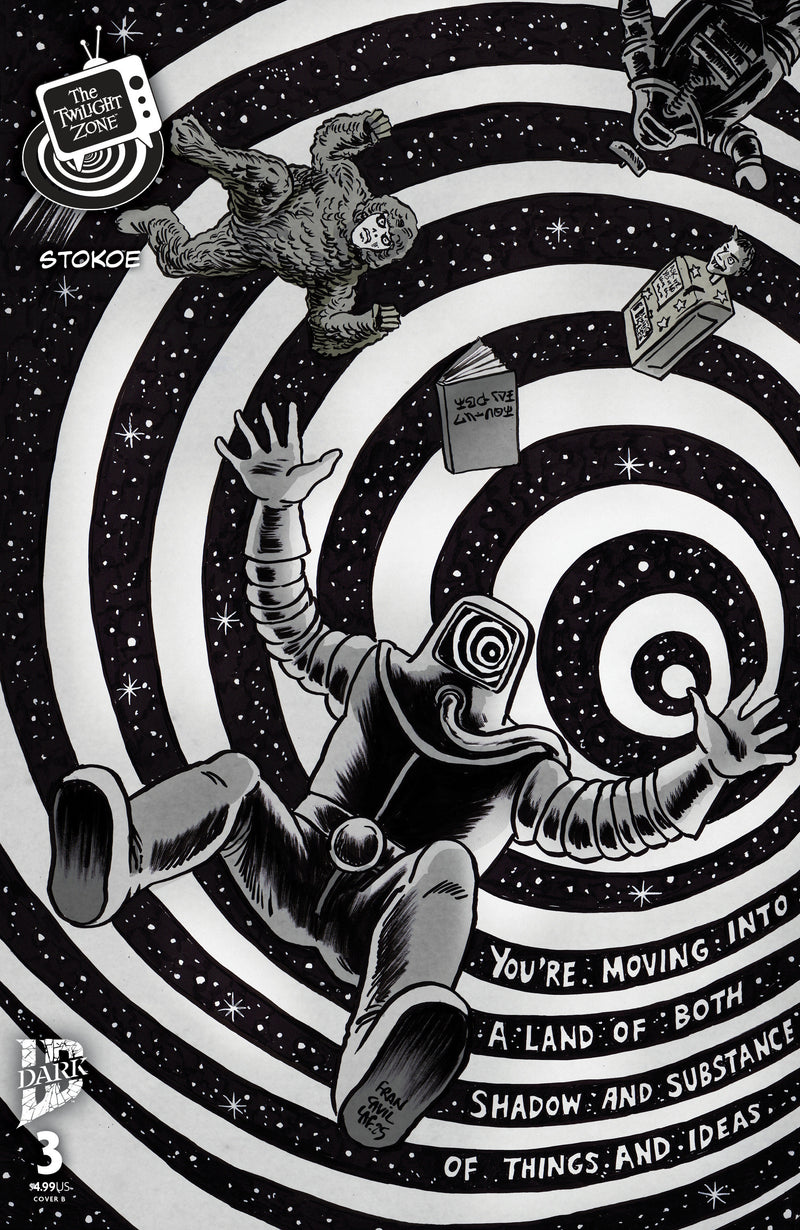 The Twilight Zone #3 Variant B (Francavilla Connecting Cover)