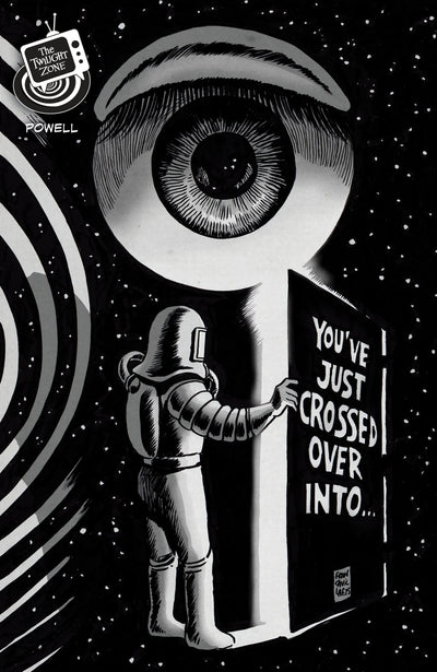 The Twilight Zone #4 Variant B (Francavilla Connecting Cover)