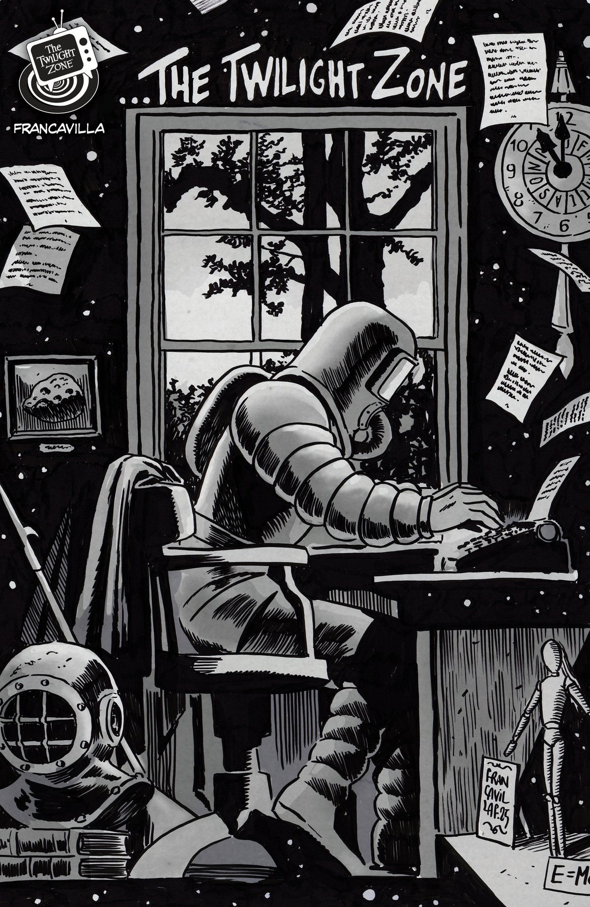 The Twilight Zone #5 Variant B (Francavilla Connecting Cover)