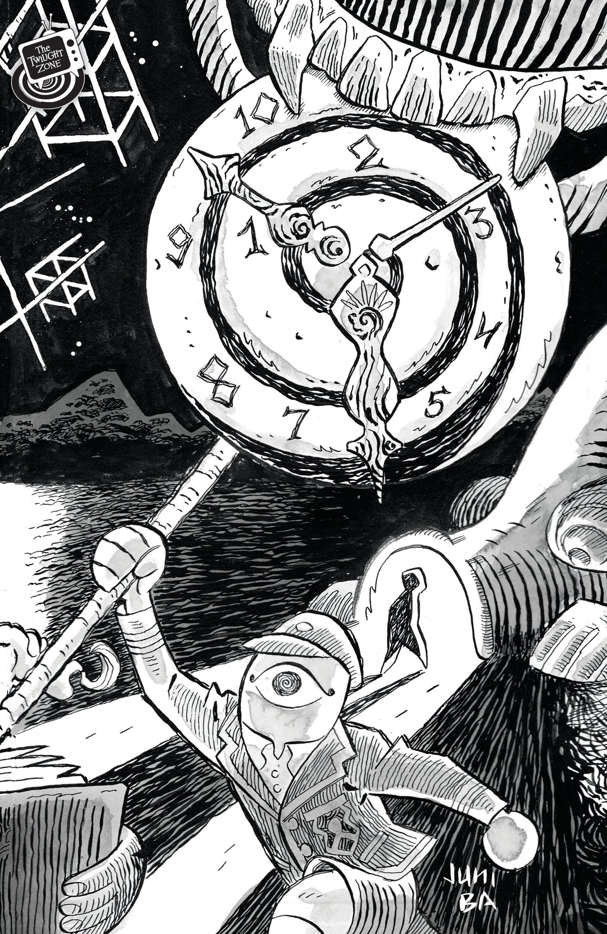 The Twilight Zone #9 Variant B (Ba Connecting Cover)