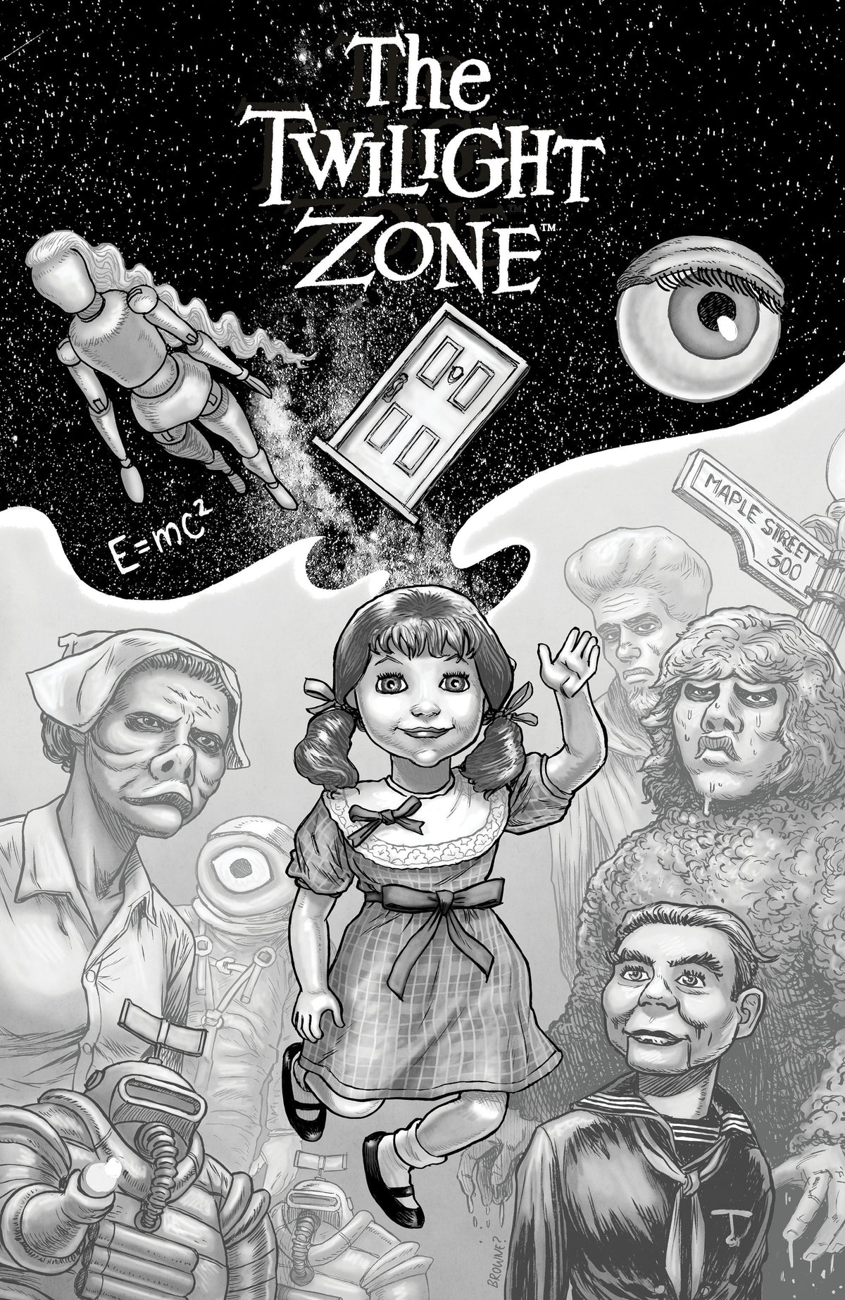 The Twilight Zone #10 Variant RI (10) (Browne)